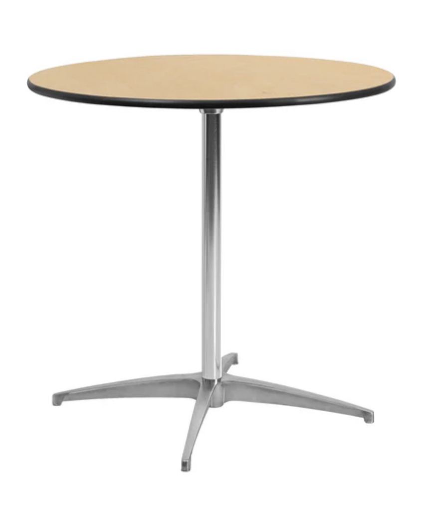 30 inch round bistro table